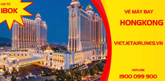 Vé máy bay đi Hongkong giá rẻ Vietjet